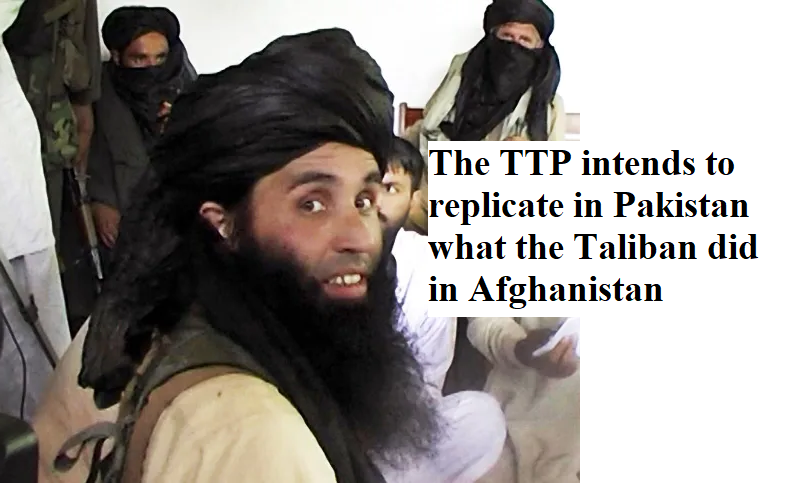 The TTP intends to replicate in Pakistan what the Taliban did in Afghanistan