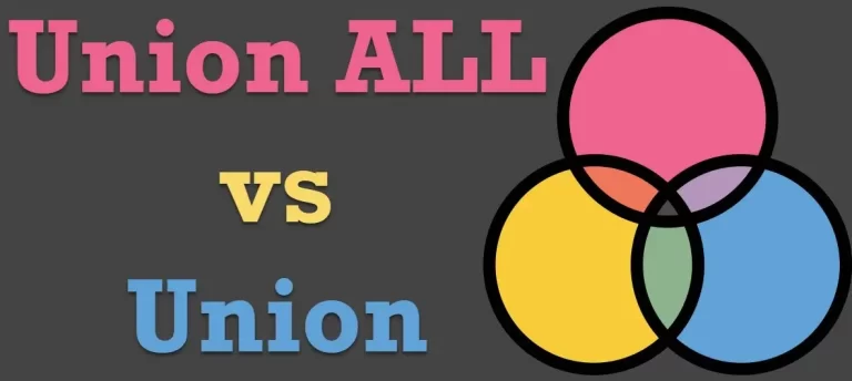 Differences Between UNION ALL vs UNION in SQL