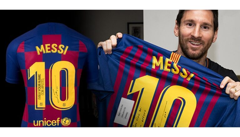 Messi Signed Jersey: A Piece of Football History