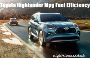 toyota highlander mpg