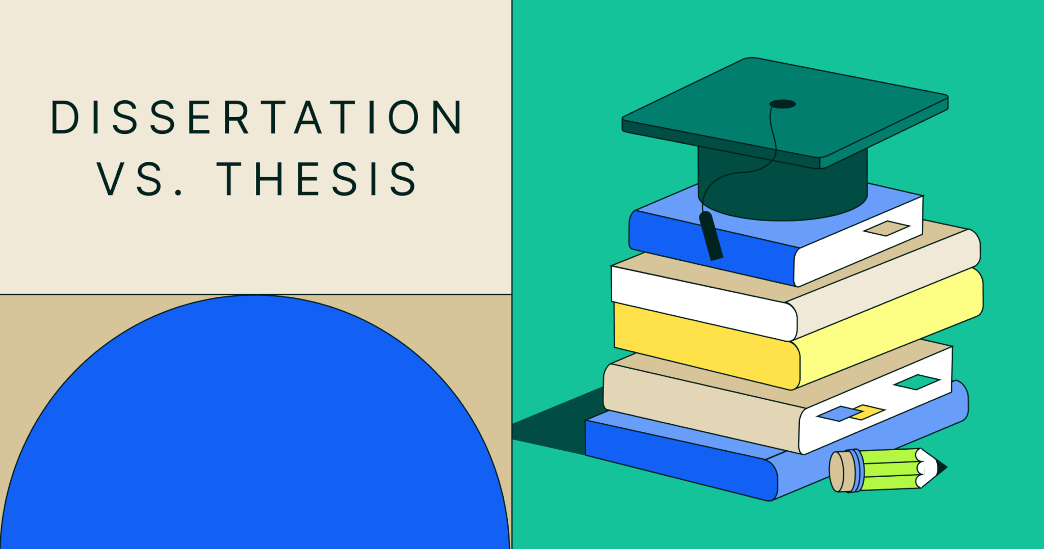 Dissertation vs. Thesis