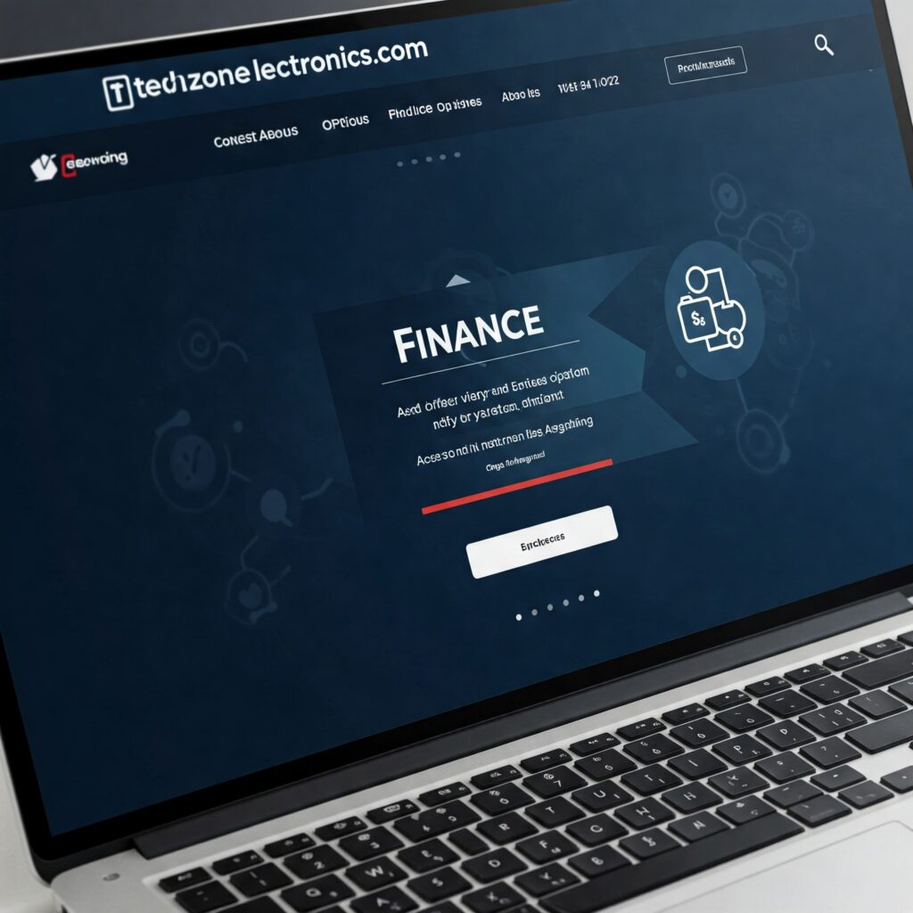 https://techzoneelectronics.com finance