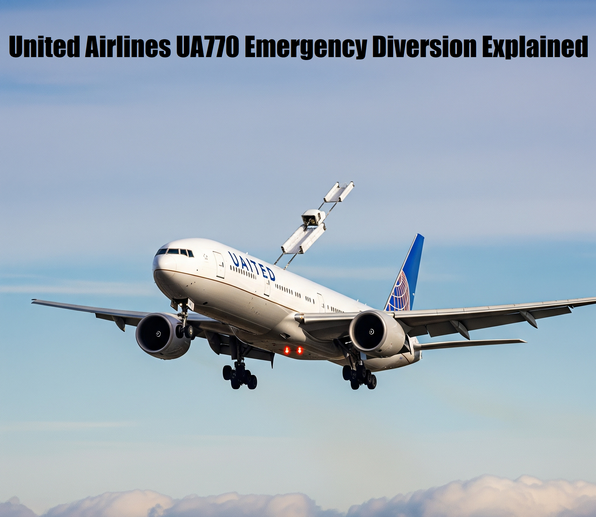 united airlines flight ua770 emergency diversion