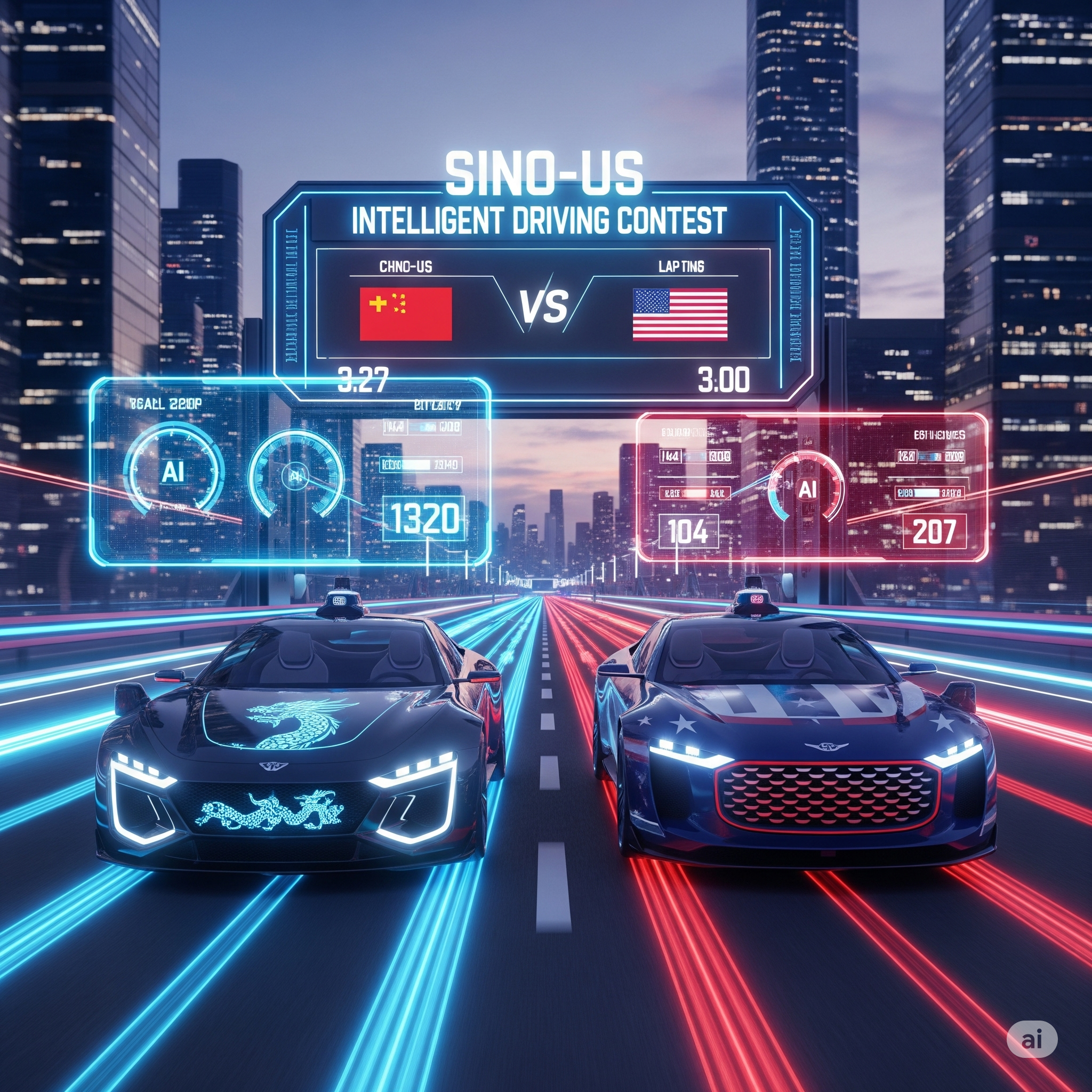 Sino-US Intelligent Driving Contest