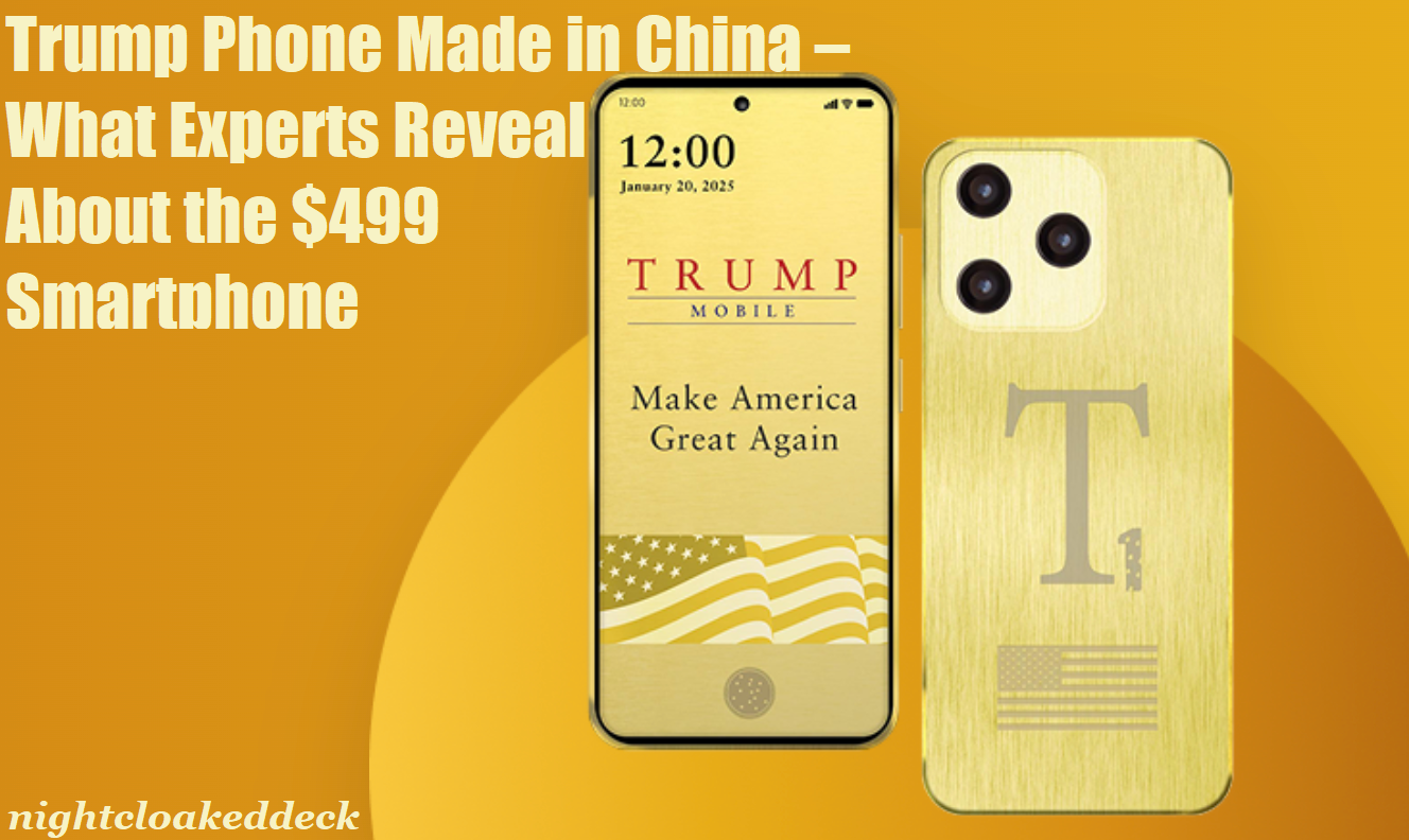 Trump Phone Made in China – What Experts Reveal About the $499 Smartphone
