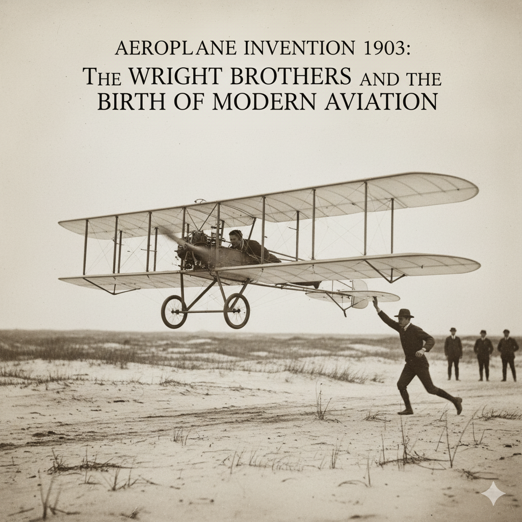 Aeroplane Invention 1903: The Wright Brothers and the Birth of Modern Aviation