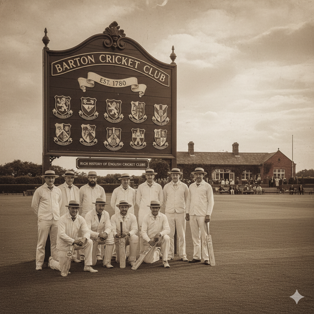Barton Cricket Club & Rich History of English Cricket Clubs