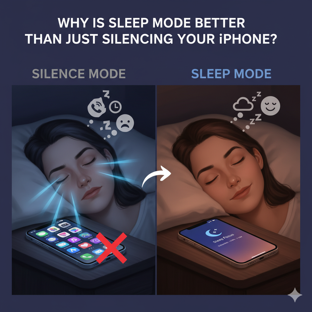 Why Is Sleep Mode Better Than Just Silencing Your iPhone?