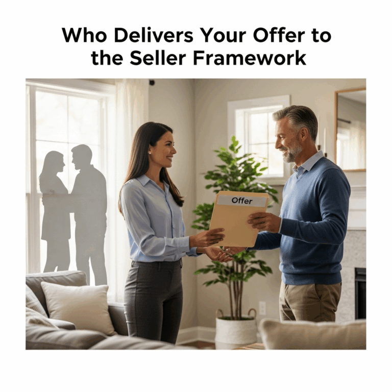 Who Delivers Your Offer To The Seller Framework
