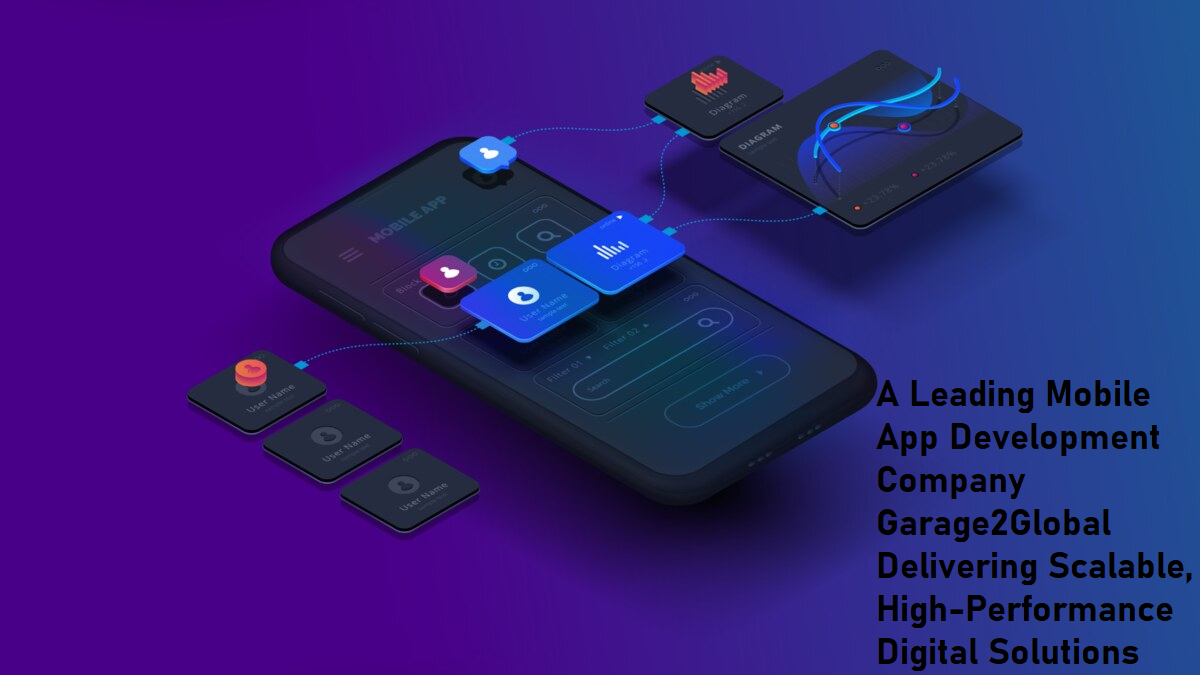 A Leading Mobile App Development Company Garage2Global Delivering Scalable, High-Performance Digital Solutions