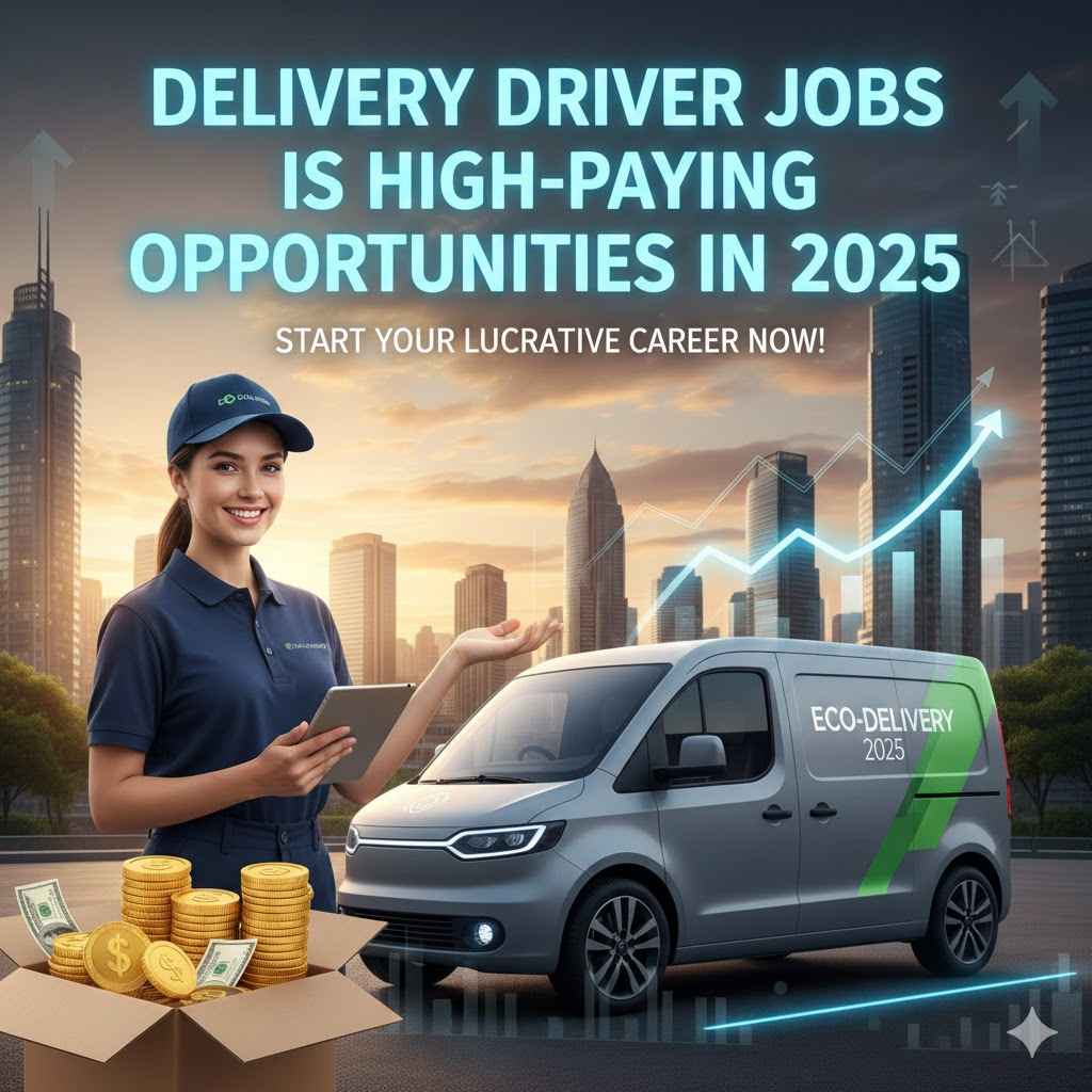 Delivery Driver Jobs Is High-Paying Opportunities in 2025