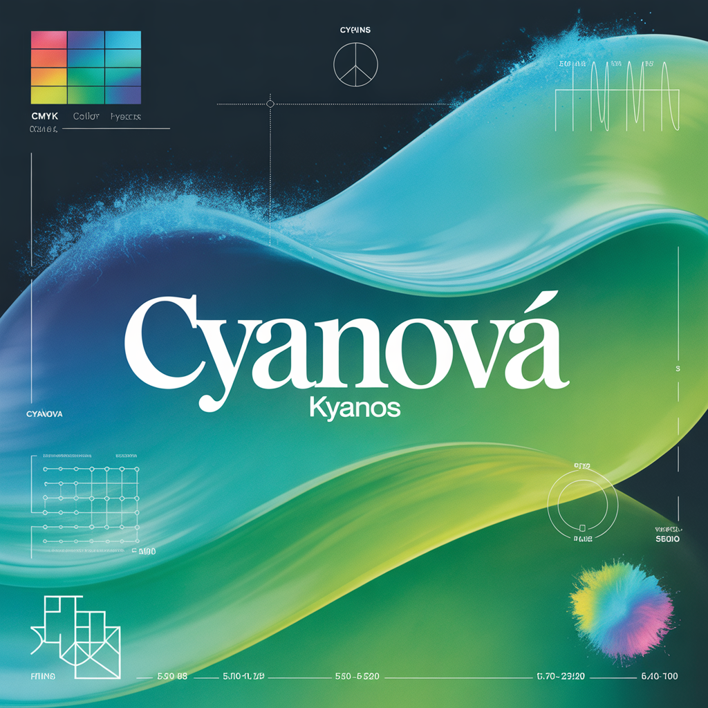 Cyanová IsDynamic Blue-Green Shade Redefining Expression