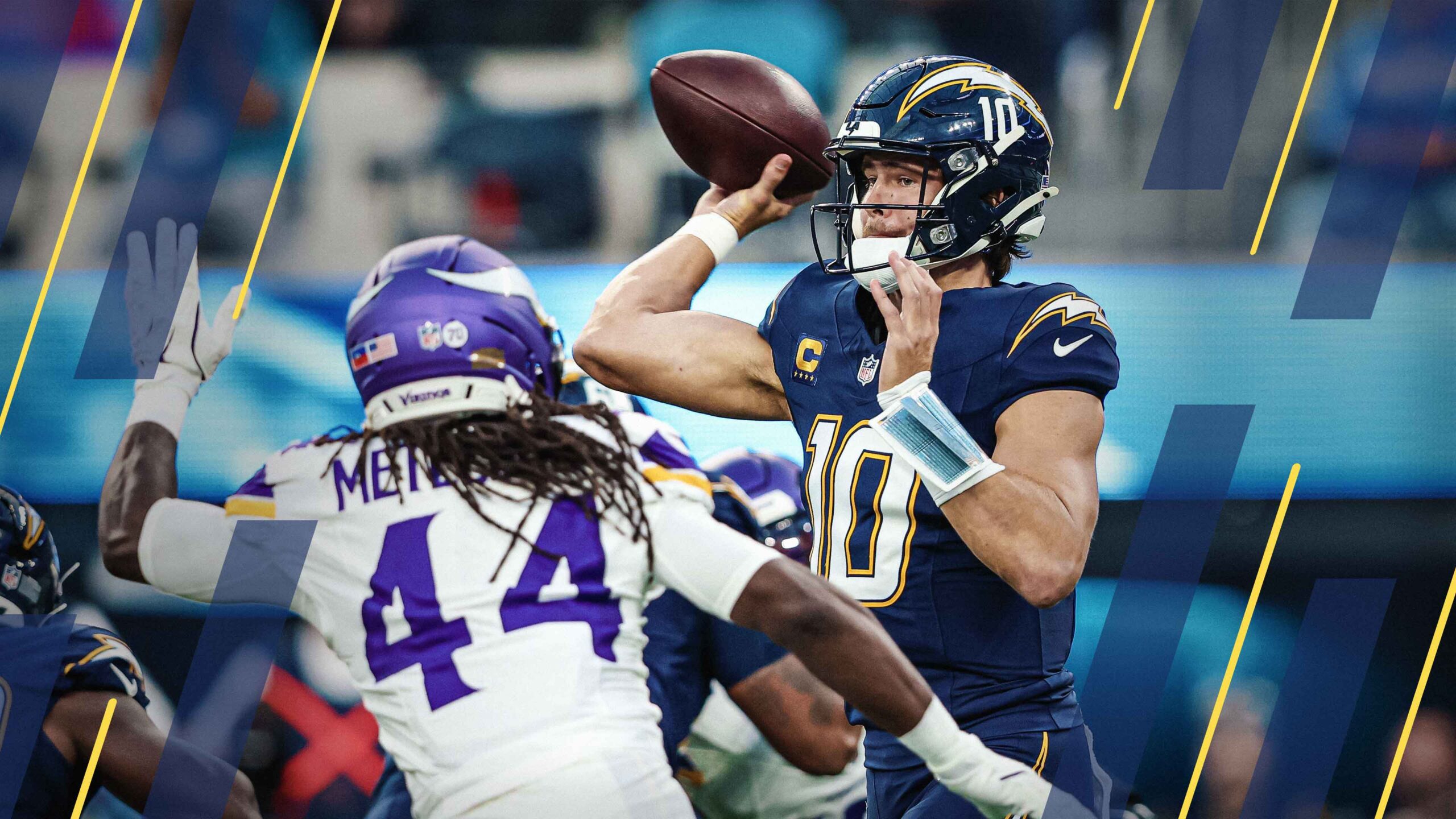 Minnesota Vikings vs Chargers Match Player Stats