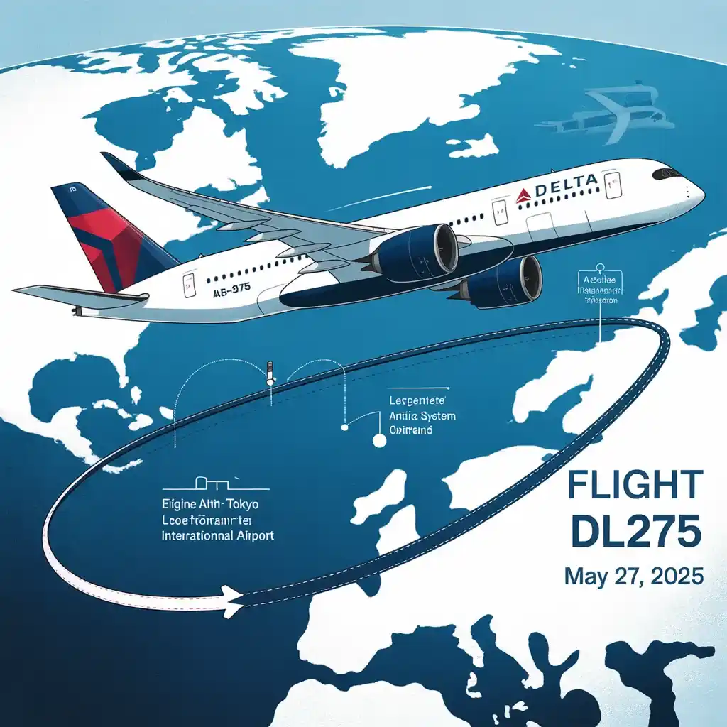 delta flight dl275 diverted lax