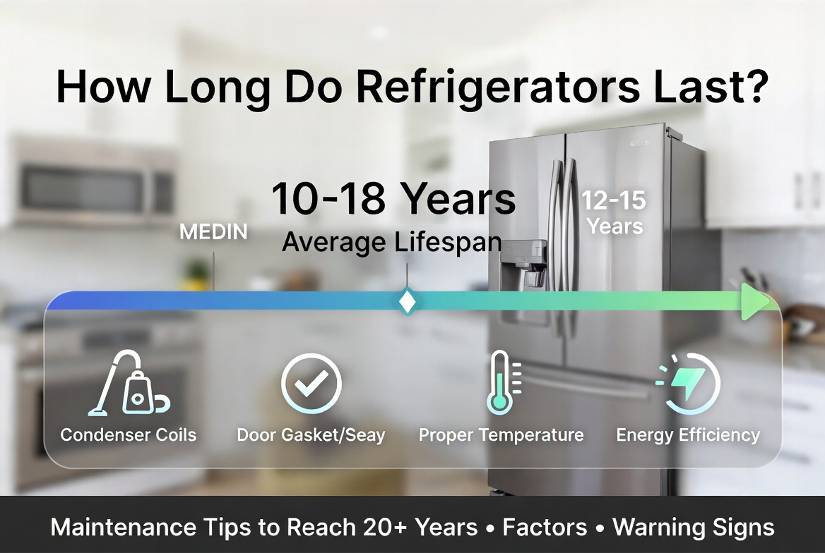 How Long Do Refrigerators Last: A Complete Guide